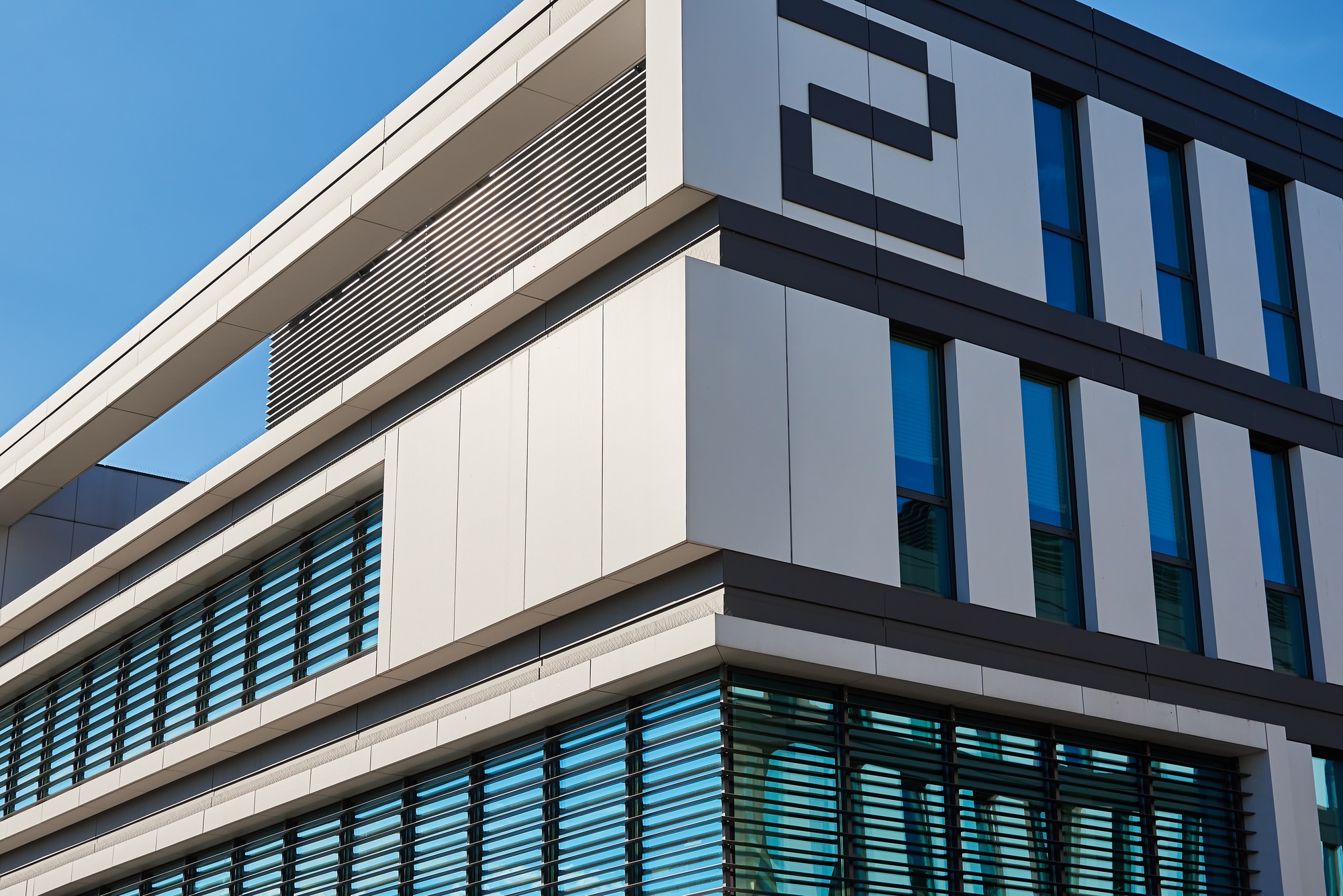 Modern building facade