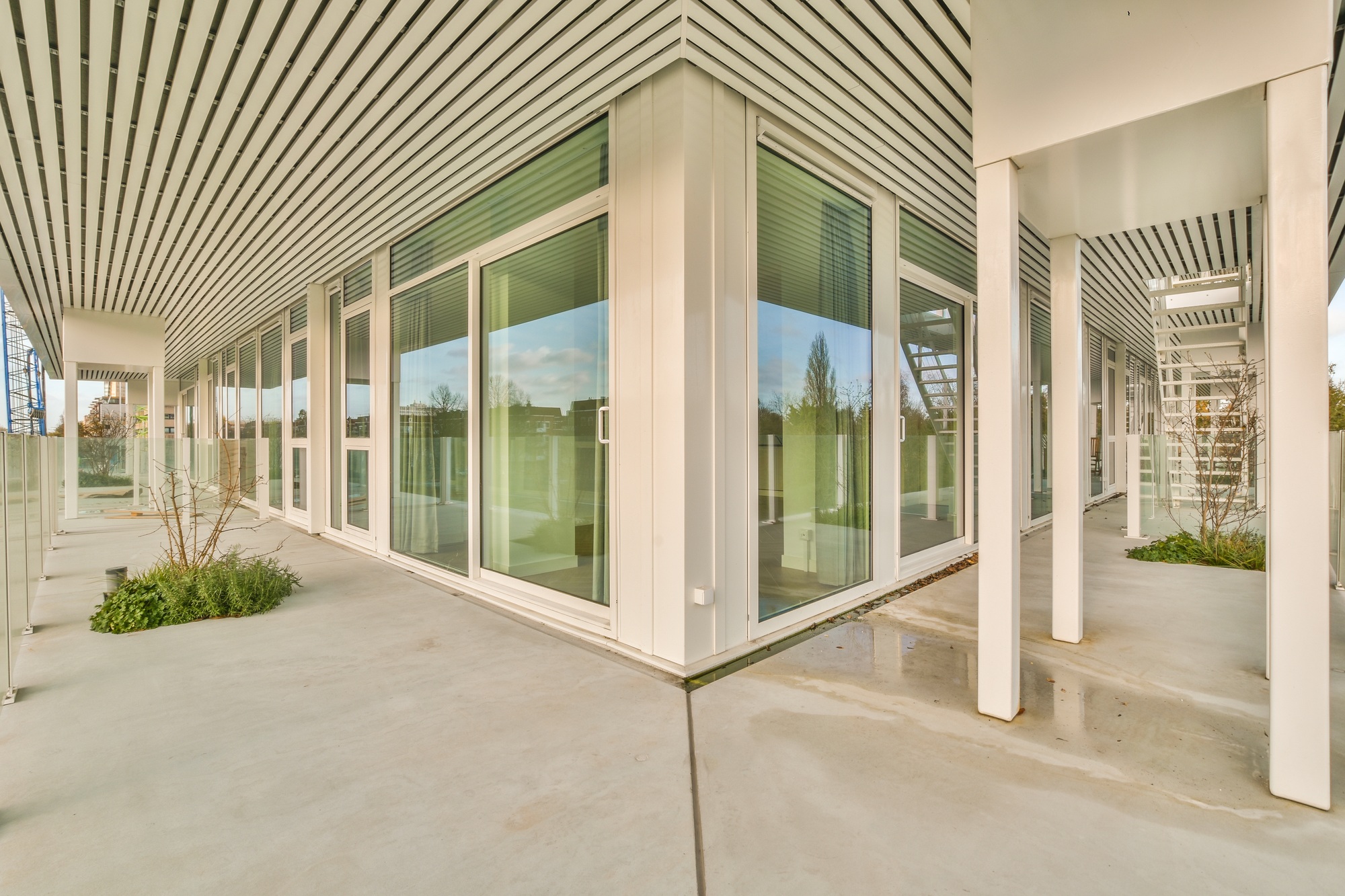 Residential building balcony